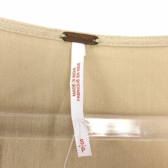 Free People romper long sleeve shorts small new - Picture 7 of 7